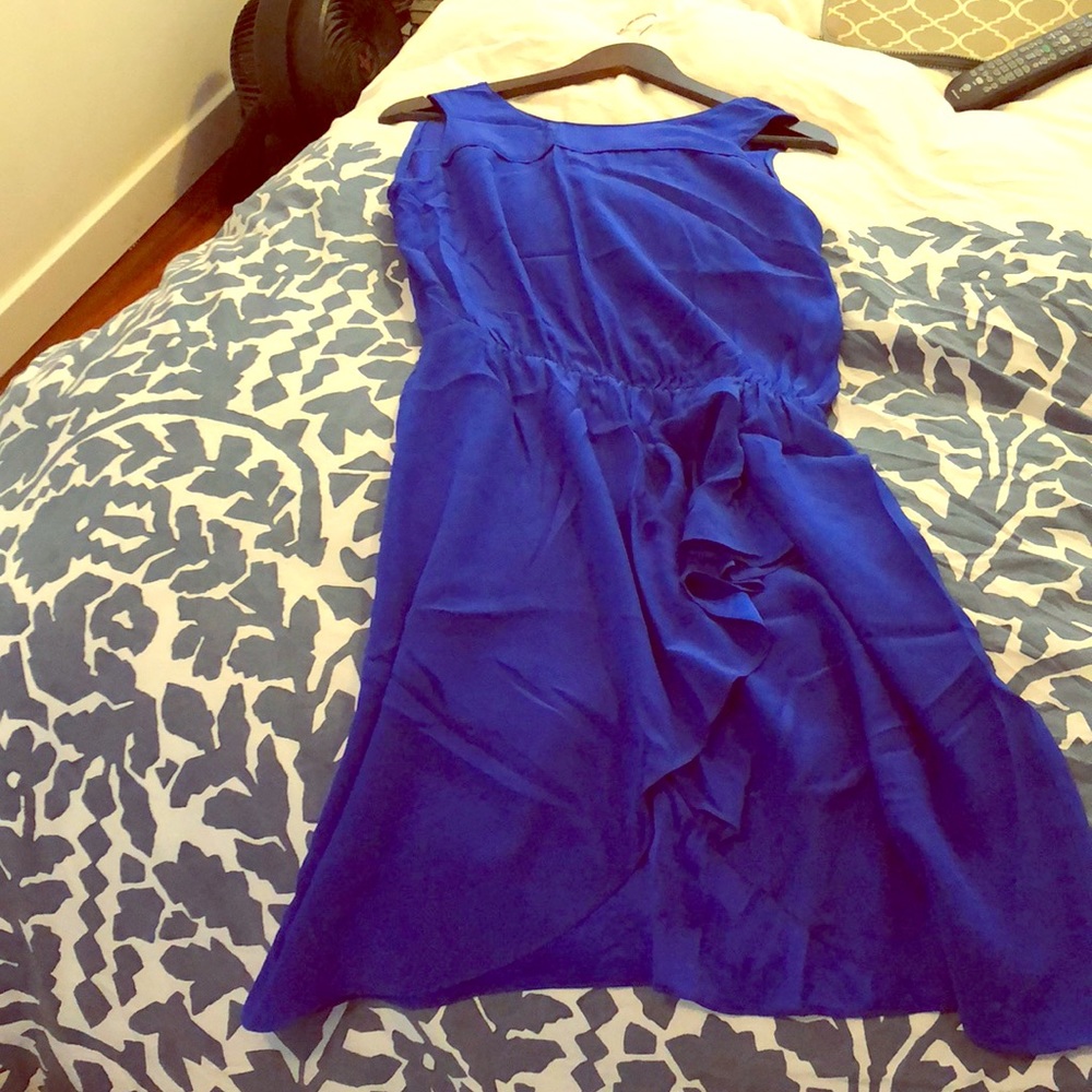 Silk summer cocktail dress.